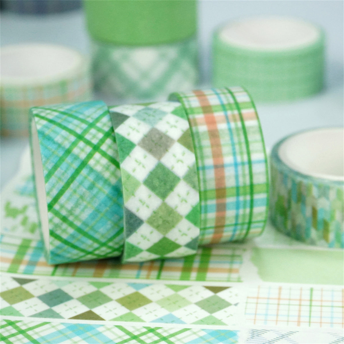 Amazon.com: Wrapables Plaid Pattern Japanese Washi Masking