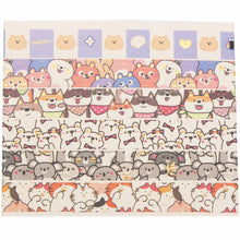 Load image into Gallery viewer, Cute_Pets_Gold_Washi_Tape_Skinny_Animals_15mm_18Rolls