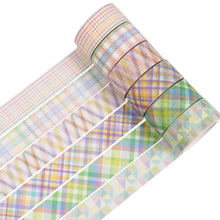 Load image into Gallery viewer, Basic Grid 12 Rolls Washi Tape - Colored
