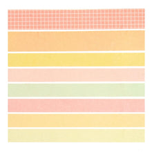 Load image into Gallery viewer, Basic Grid 8 Rolls Washi Tape - Yellow
