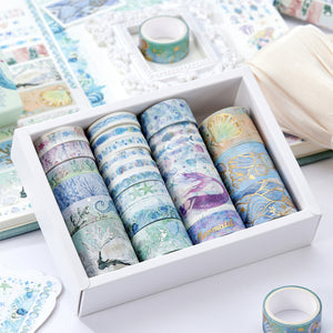 Marine Life 24 Rolls Washi Tape