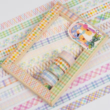 Load image into Gallery viewer, Basic Grid 12 Rolls Washi Tape - Colored