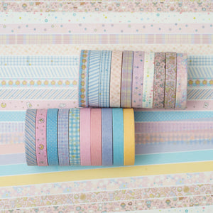 Cute_Washi_Tape_Set_Skinny_Basic_Patterns_Thin_Kawaii_Sticky_Tapes_Artwork_10mm_20Rolls