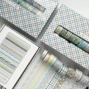 Geometric_Washi_Tape_Set_Printed_Basic_Patterns_Dot_Kawaii_Artwork_15mm_30Rolls