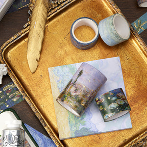 Landscape_Washi_Tape_Set_Wide_Painting_Patterns_Wild_Scenery_Gold_Sticky_Tapes_Artwork_20mm_24Rolls