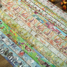Load image into Gallery viewer, Forest Wide Gold 17 Rolls Washi Tape