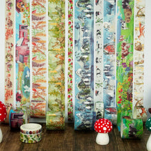 Load image into Gallery viewer, Forest Wide Gold 17 Rolls Washi Tape