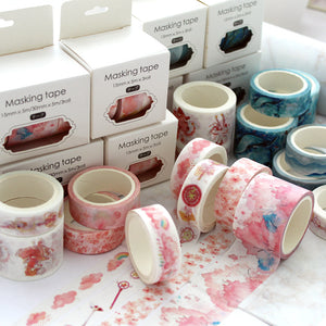 Mountains_Washi_Tape_Set_Basic_Watercolor_River_Cute_15mm_3Rolls