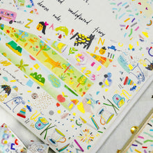 Load image into Gallery viewer,      Paintings_Washi_Tape_Set_Children_Colors_Gold_Foil_15mm_12Rolls