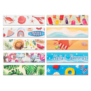 Passion_Summer_Washi_Tape_Set_Watermelon_Blue_White_Sea_Pattern_Color_15mm_10Rolls_1