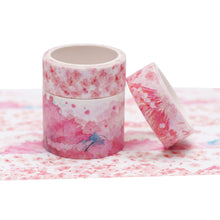 Load image into Gallery viewer,  Analyzing image    Sakura_Washi_Tape_Set_Cherry_Blooms_Flower_Plants_20mm_3Rolls