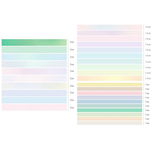 Solid_Colors_Washi_Tape_Set_Printed_Basic_Patterns_Grid_Kawaii_Artwork_15mm_30Rolls