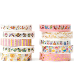        Urban_Beauty_Washi_Tape_Set_Skinny_Foil_8mm_10Rolls