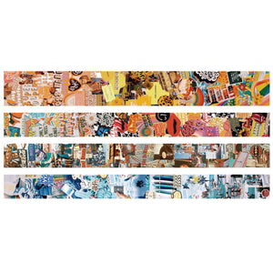Vintage_Washi_Tape_Set_Retro_Old_Colors_Antique_Artwork_30mm_4Rolls
