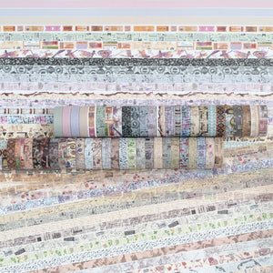 Vintage_Washi_Tape_Set_Skinny_Basic_Patterns_Thin_Retro_Sticky_Tapes_Artwork_10mm_50Rolls