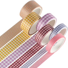 Load image into Gallery viewer, Basic_Creative_Plaid_Washi_Tape_Grid_Grils_15mm_5m