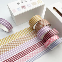 Load image into Gallery viewer, Basic_Creative_Plaid_Washi_Tape_Grid_Grils_15mm_5m