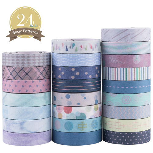 Basic_Patterns_Washi_Tape_Set_10mm_24Rolls_1