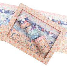 Load image into Gallery viewer, Beauty_Nature_Gold_Washi_Tape_Set_Wide_Flowers_Silver_Glitter_Color_15mm_9Rolls