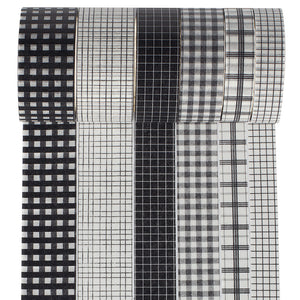 Black_Creative_Plaid_Washi_Tape_Grid_Grils_15mm_5m