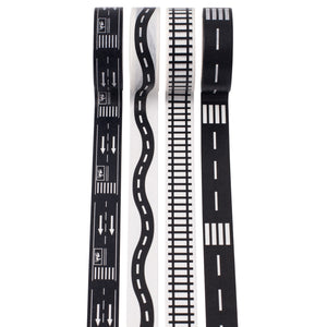 Black_Highway_Washi_Tape_Railway_Children_Toy_15mm_10m