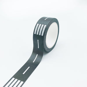Black_Highway_Washi_Tape_Railway_Children_Toy_15mm_10m