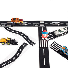 Load image into Gallery viewer, Black_Highway_Washi_Tape_Railway_Children_Toy_50mm_5m