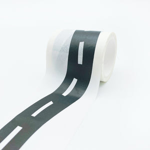 Black_Highway_Washi_Tape_Railway_Children_Toy_50mm_5m