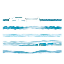 Load image into Gallery viewer, Blue_Creative_Basic_Washi_Tape_Skinny_Grils_10mm_3m