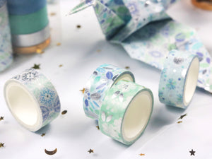 Blue_Silver_Washi_Tape_Set_Colorful_Girl_15mm_12Rolls