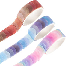 Load image into Gallery viewer, Candy_Cream_Washi_Tape_Set_Round_Stickers_Dot_15mm_3Rolls