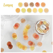 Load image into Gallery viewer, Candy_Fruits_Washi_Tape_Set_Round_Stickers_Dot_15mm