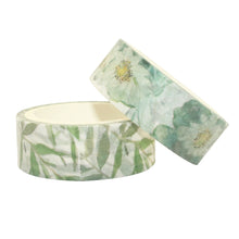 Load image into Gallery viewer, Cool_Flowers_Washi_Tape_Set_Plants_Forest_Girl_15mm_10Rolls