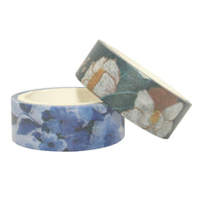 Load image into Gallery viewer, Cool_Flowers_Washi_Tape_Set_Plants_Forest_Girl_15mm_10Rolls