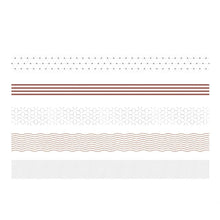 Load image into Gallery viewer, Dot_Line_Creative_Basic_Washi_Tape_Skinny_Grils_10mm_3m