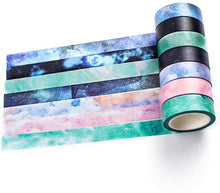 Load image into Gallery viewer, Fantasy_Dream_Washi_Tape_Set_Starry_15mm_7Rolls