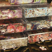 Load image into Gallery viewer,    Floral_Gold_Washi_Tape_Flower_Wide_25mm_3m