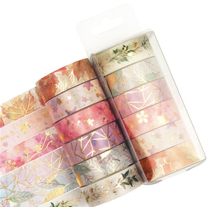 Floral_Gold_Washi_Tape_Set_Flower_Foil_15mm_6Rolls