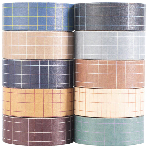 Fog_City_Creative_Plaid_Washi_Tape_Grid_Grils_15mm_5m