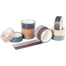 Load image into Gallery viewer, Fog_City_Creative_Plaid_Washi_Tape_Grid_Grils_15mm_5m