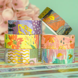 Geometric_Washi_Tape_Set_Modern_Fine_Arts_Deco_Gold_Foil_Holiday_15mm_10Rolls