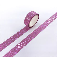 Load image into Gallery viewer, Glitter_Washi_Tape_Cute_Bling_Grils_15mm_5m