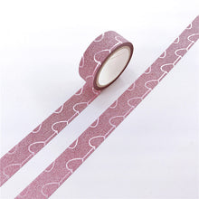 Load image into Gallery viewer, Glitter_Washi_Tape_Cute_Bling_Grils_15mm_5m