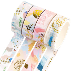 IG_Gold_Washi_Tape_Geometric_Bronzing_15mm_4Rolls
