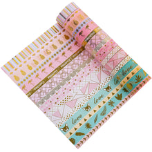Load image into Gallery viewer, IG_Gold_Washi_Tape_Set_Cute_Girl_15mm_16Rolls
