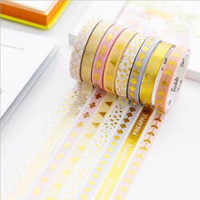 Load image into Gallery viewer, IG_Gold_Washi_Tape_Set_Cute_Girl_15mm_16Rolls