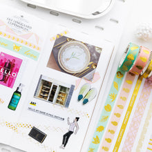 Load image into Gallery viewer, IG_Gold_Washi_Tape_Set_Cute_Girl_15mm_16Rolls