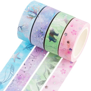 IG_Gold_Washi_Tape_Watercolor_Silver_15mm_4Rolls