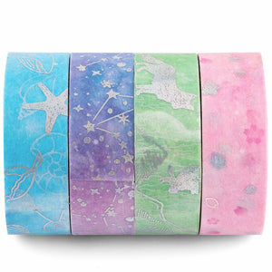 IG_Gold_Washi_Tape_Watercolor_Silver_15mm_4Rolls