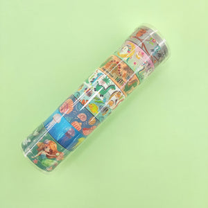 Luminous_Aniamls_Washi_Tape_Set_Diaosour_Fish_Colorful_Girl_25mm_8Rolls